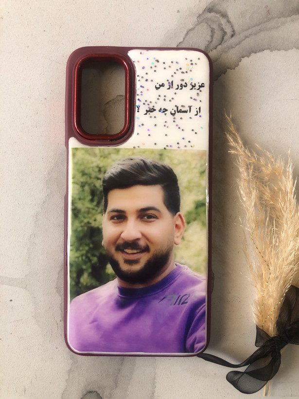 قاب گوشی رزینی دستساز و سفارشی